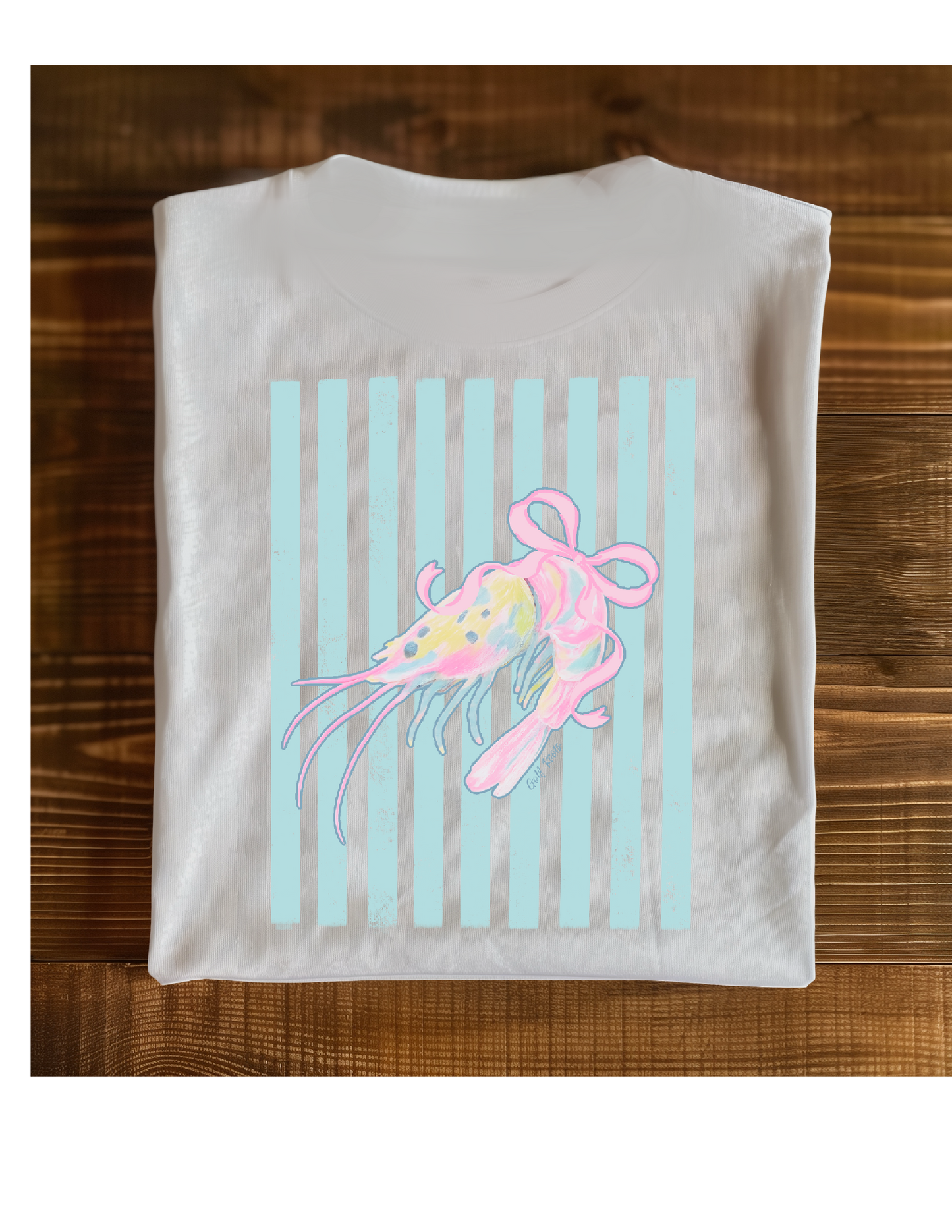 Pastel shrimp