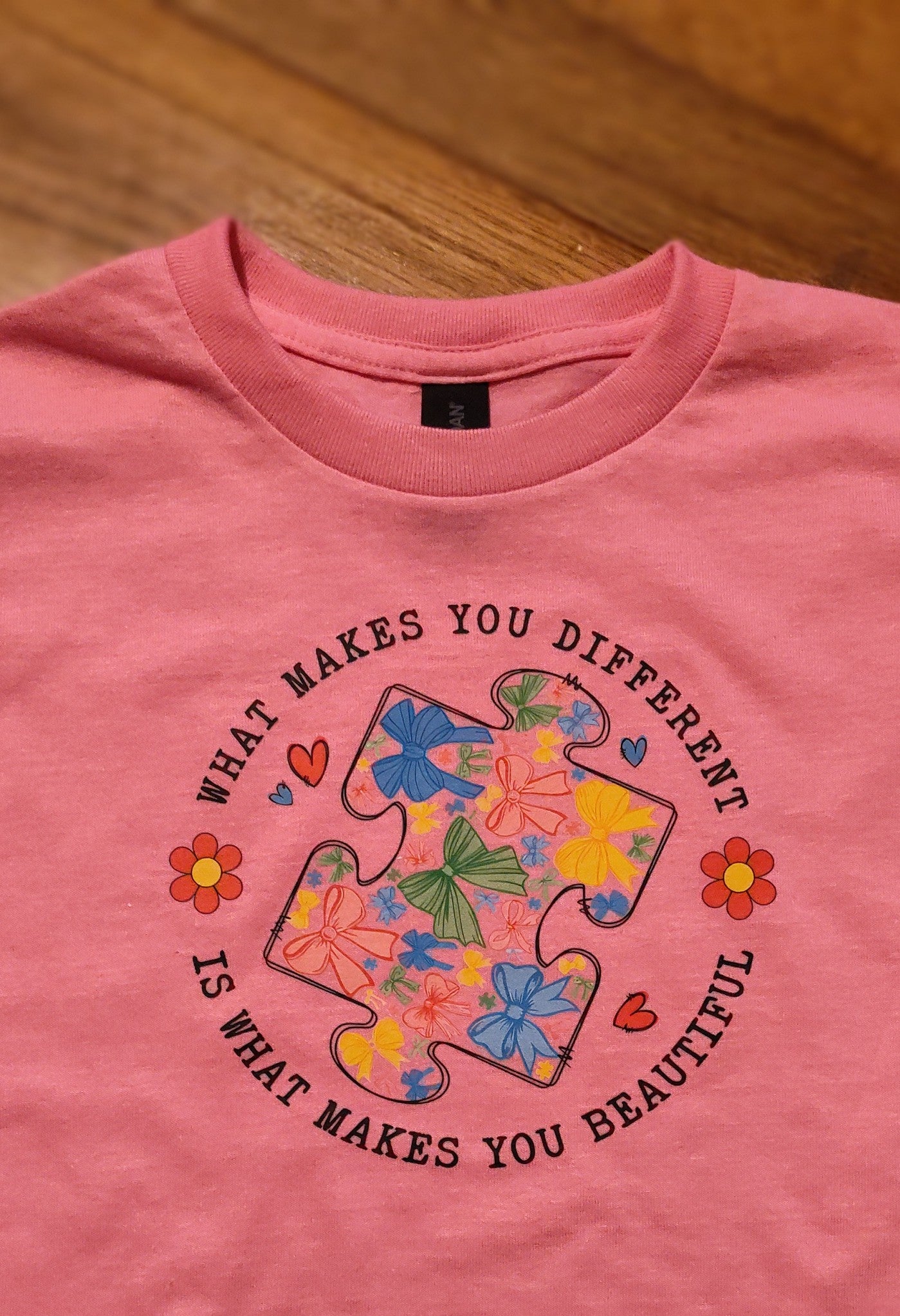 Kids/youth Autism puzzle shirt