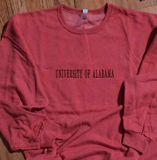 Alabama stitched sweatshirt
