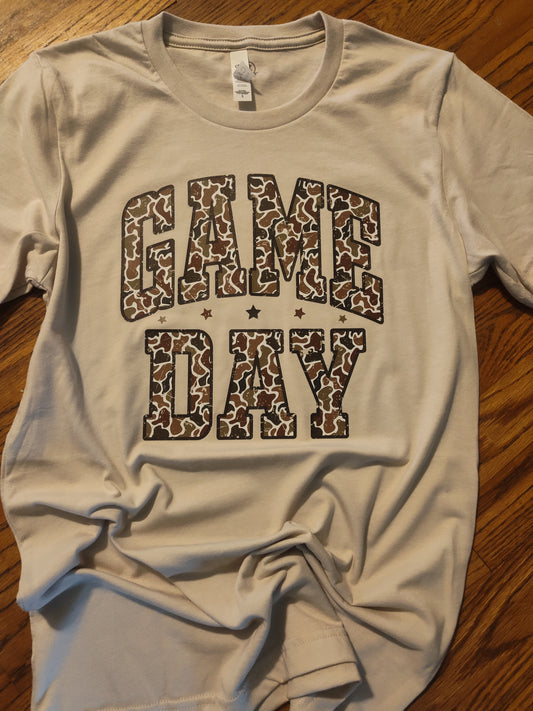 Camo game day