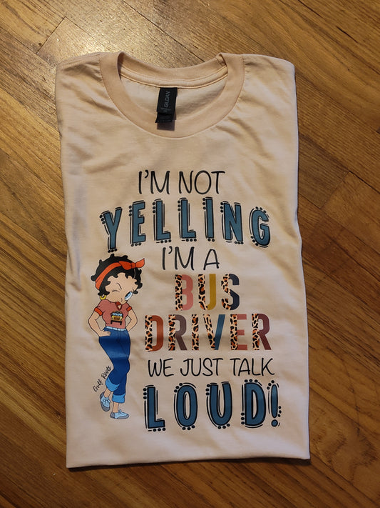 Bus driver loud